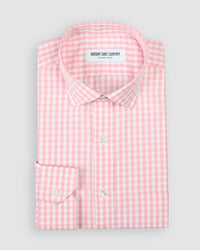 Wrinkle Resistant Pink Gingham Shirt