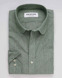 Japanese Green Chambray