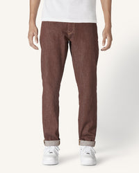 Rustic Red || Organic Cotton Jeans