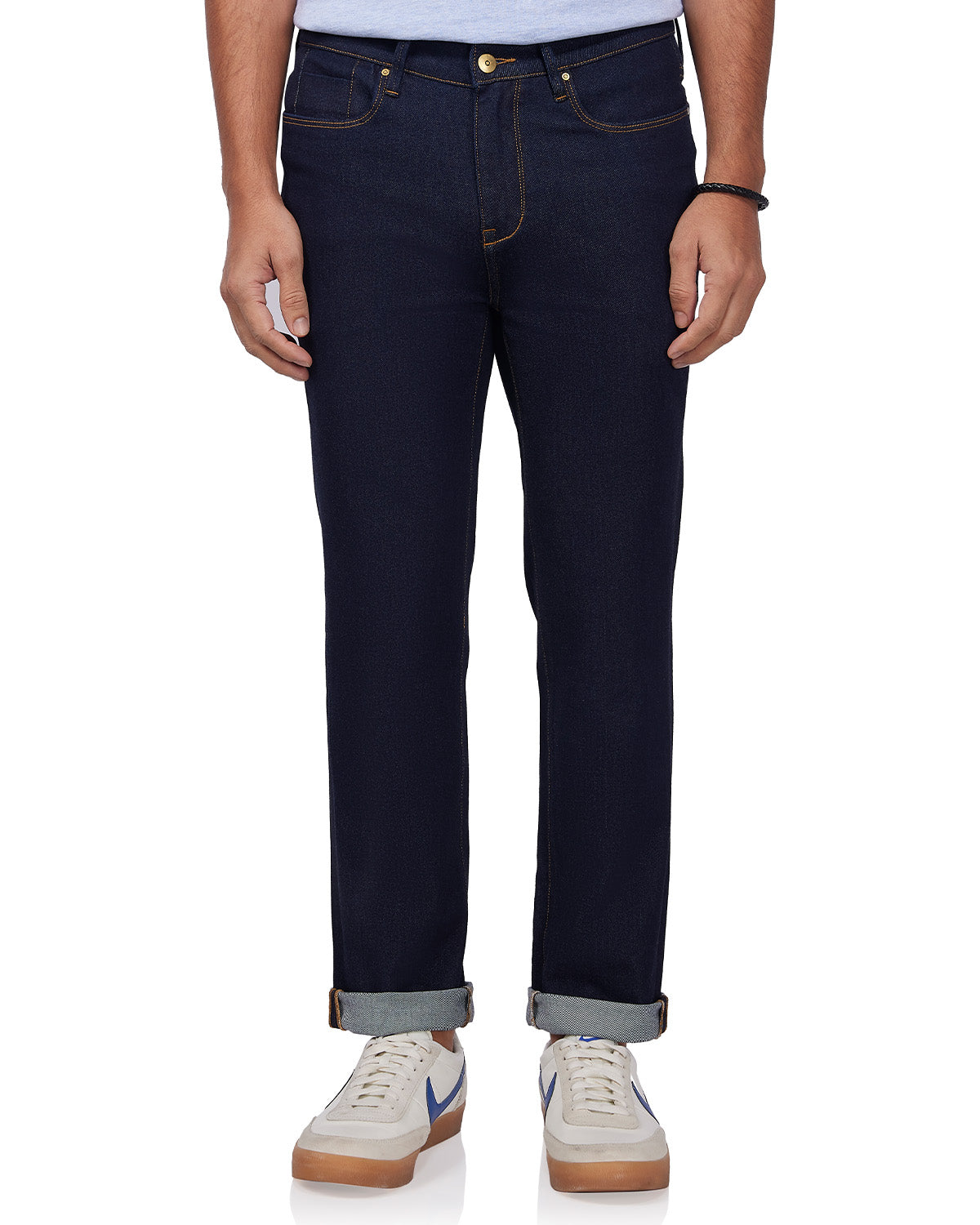 Japanese Right Hand Raw Selvedge Jeans - Dark Blue