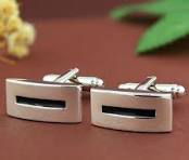 Metal Cufflinks - Silver