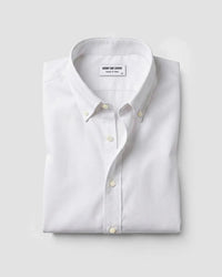 Washed Oxford Shirt - White