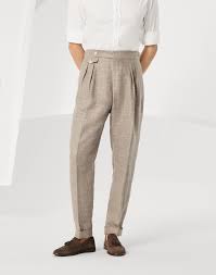 Pleated Chinos