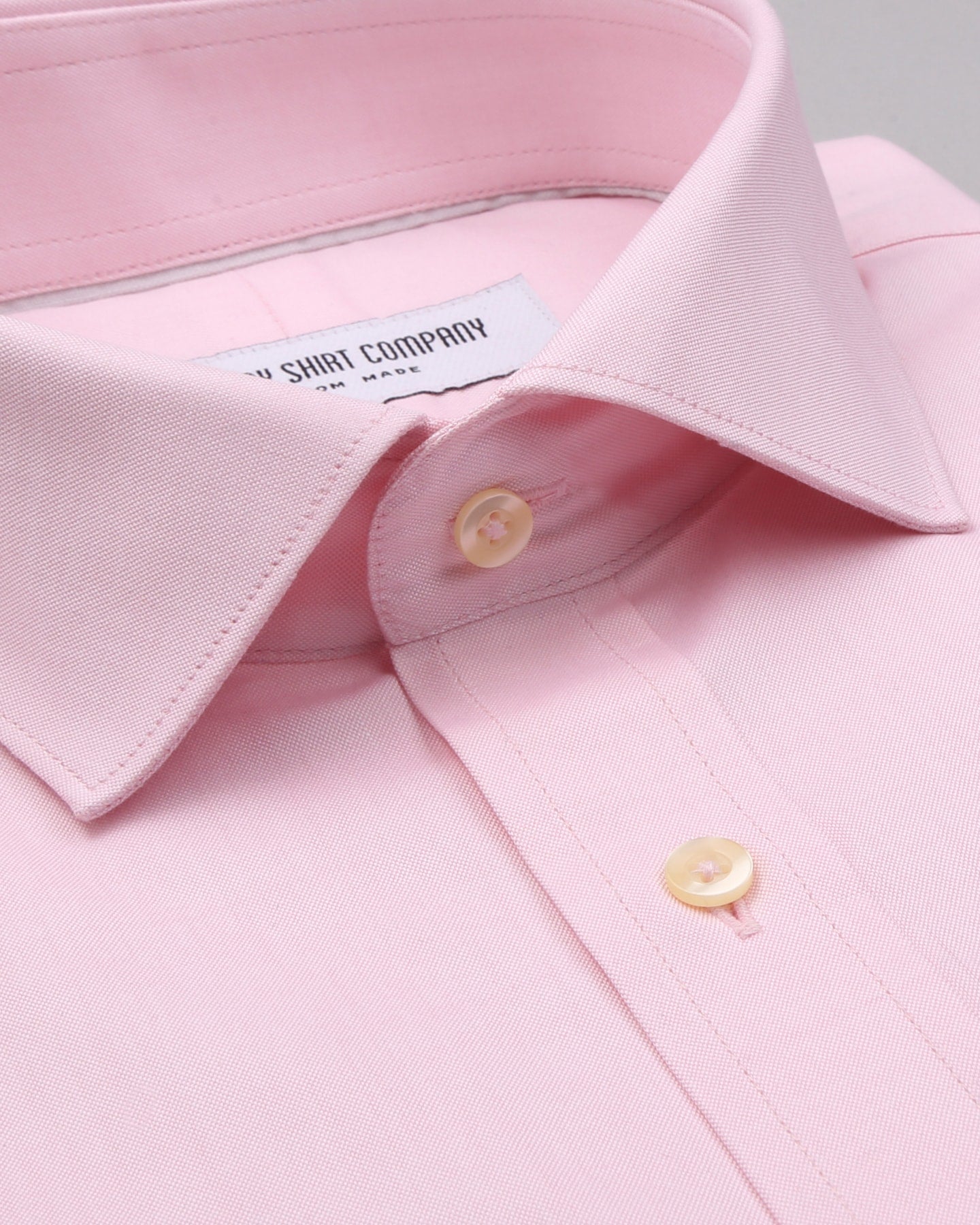 Wrinkle Resistant Pink Oxford
