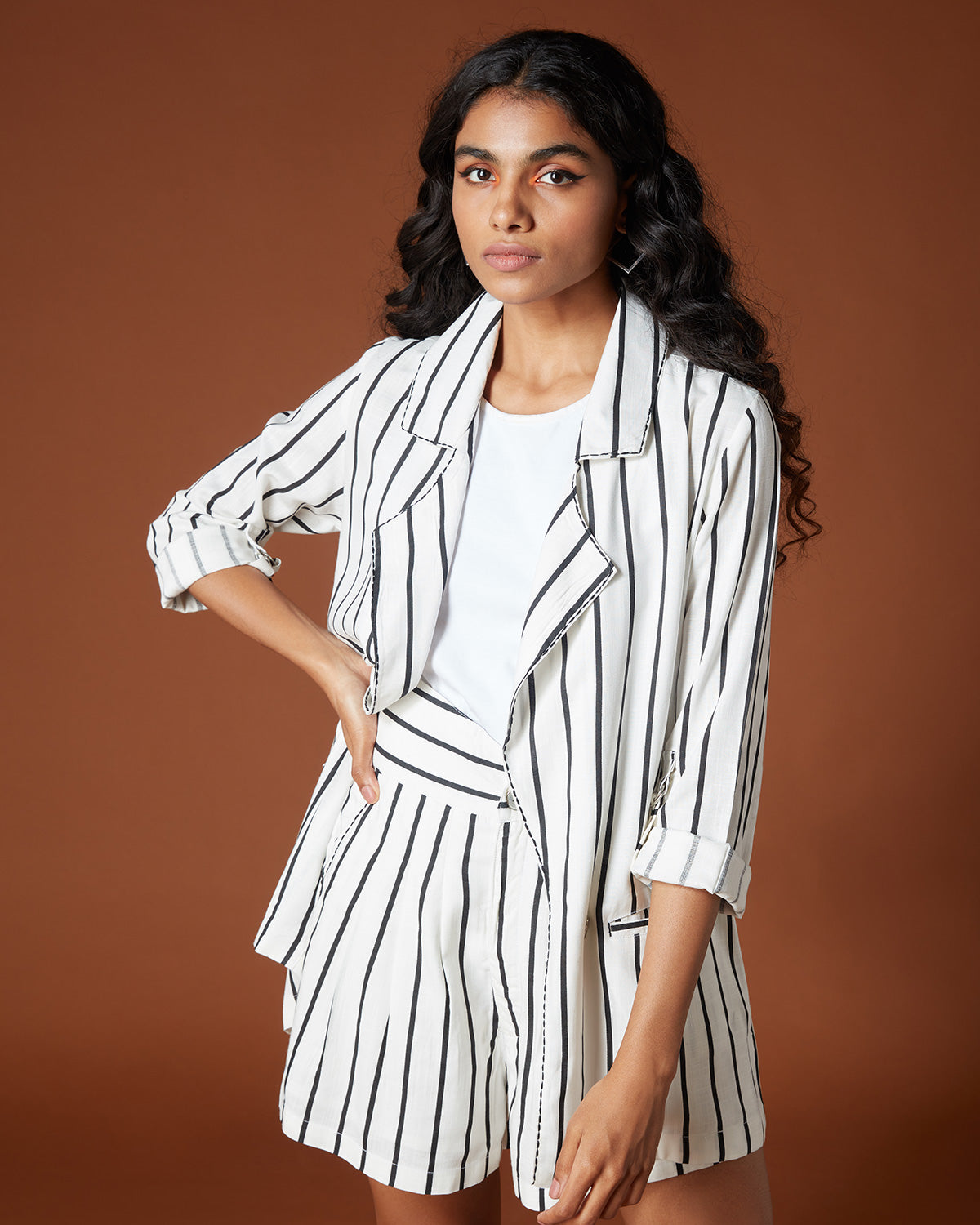 Pause New Rules Striped Shorts 
