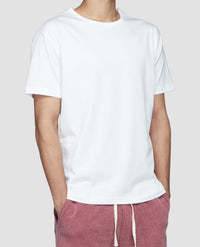 Classic Premium Supima Cotton White T-Shirt