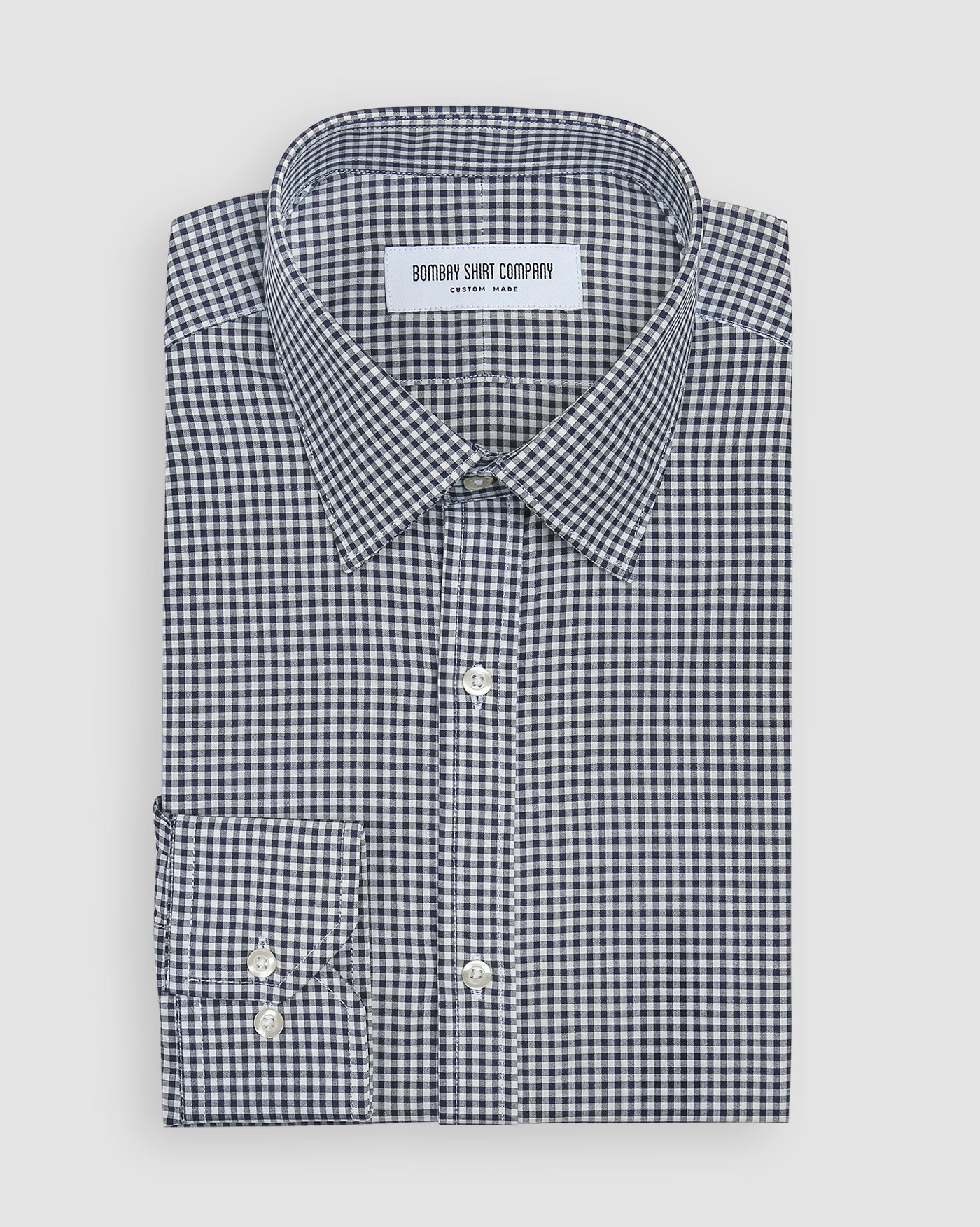 Black Gingham Shirt