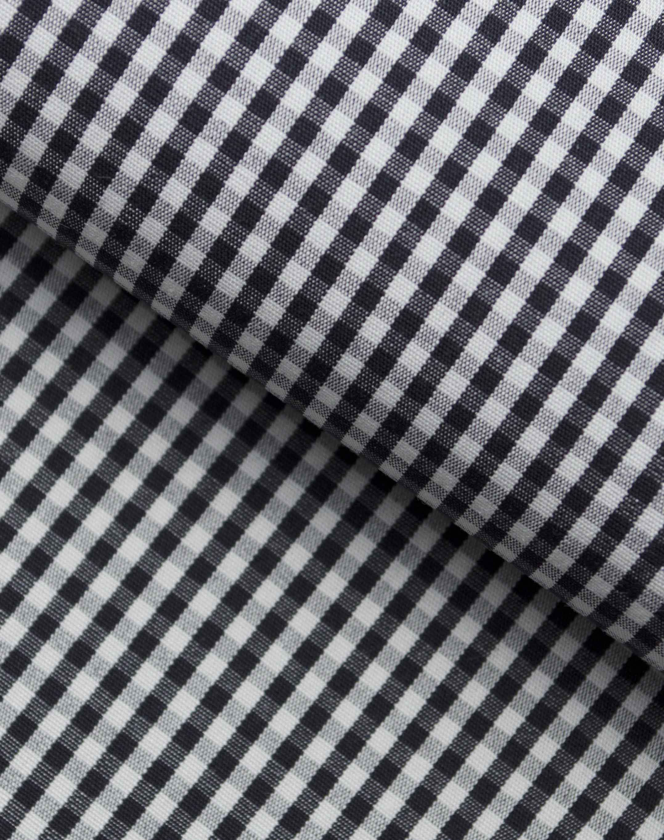 Black Gingham Shirt