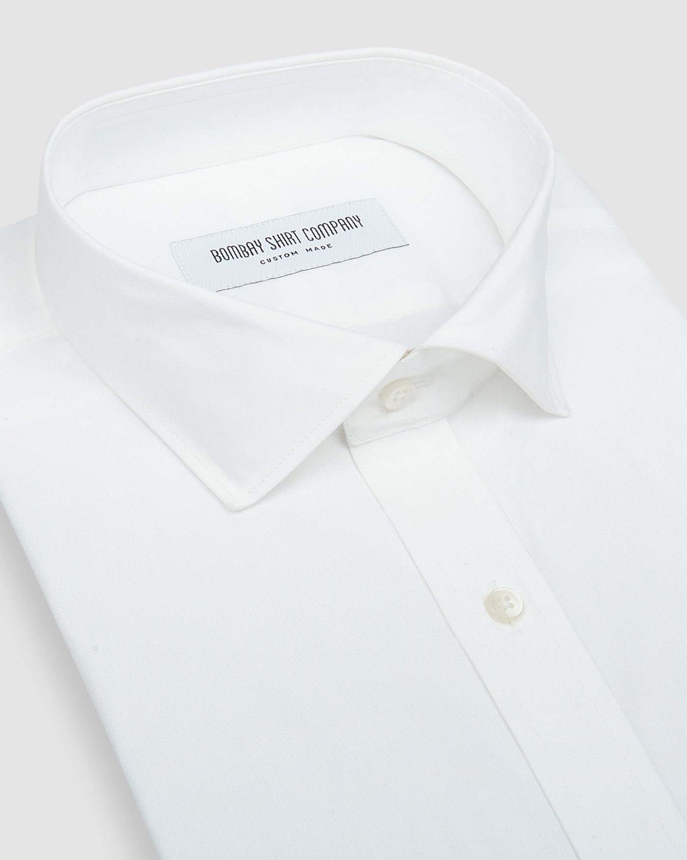 Wrinkle Resistant White Oxford