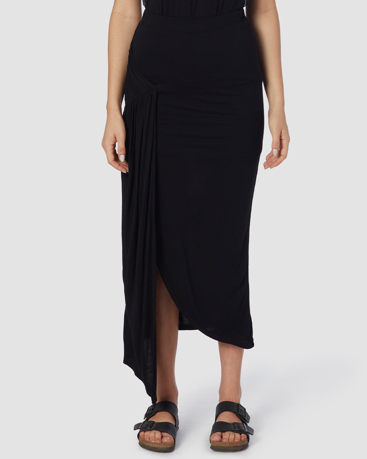 Pause Thrill Seeker Midi Skirt Black