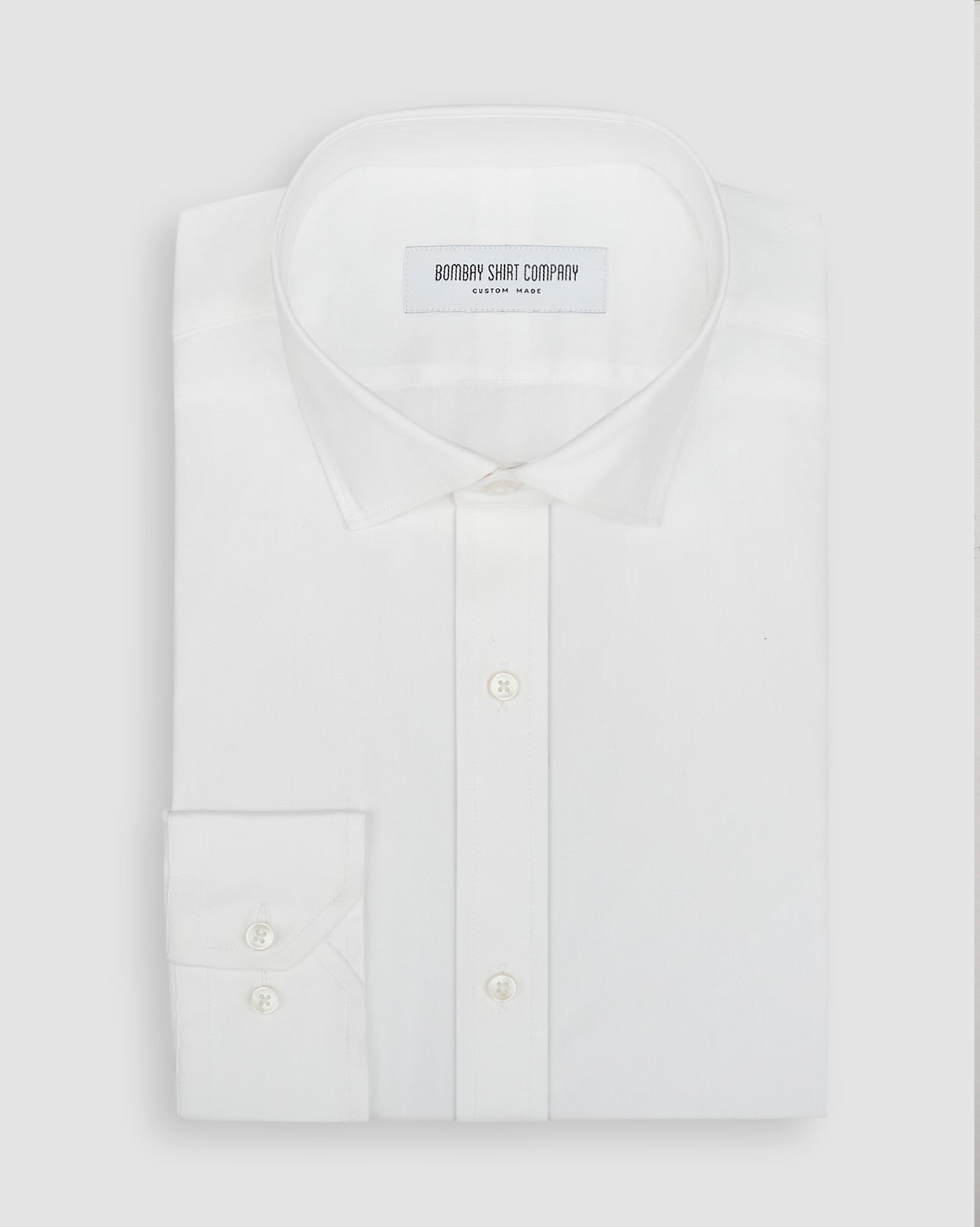 Wrinkle Resistant White Oxford
