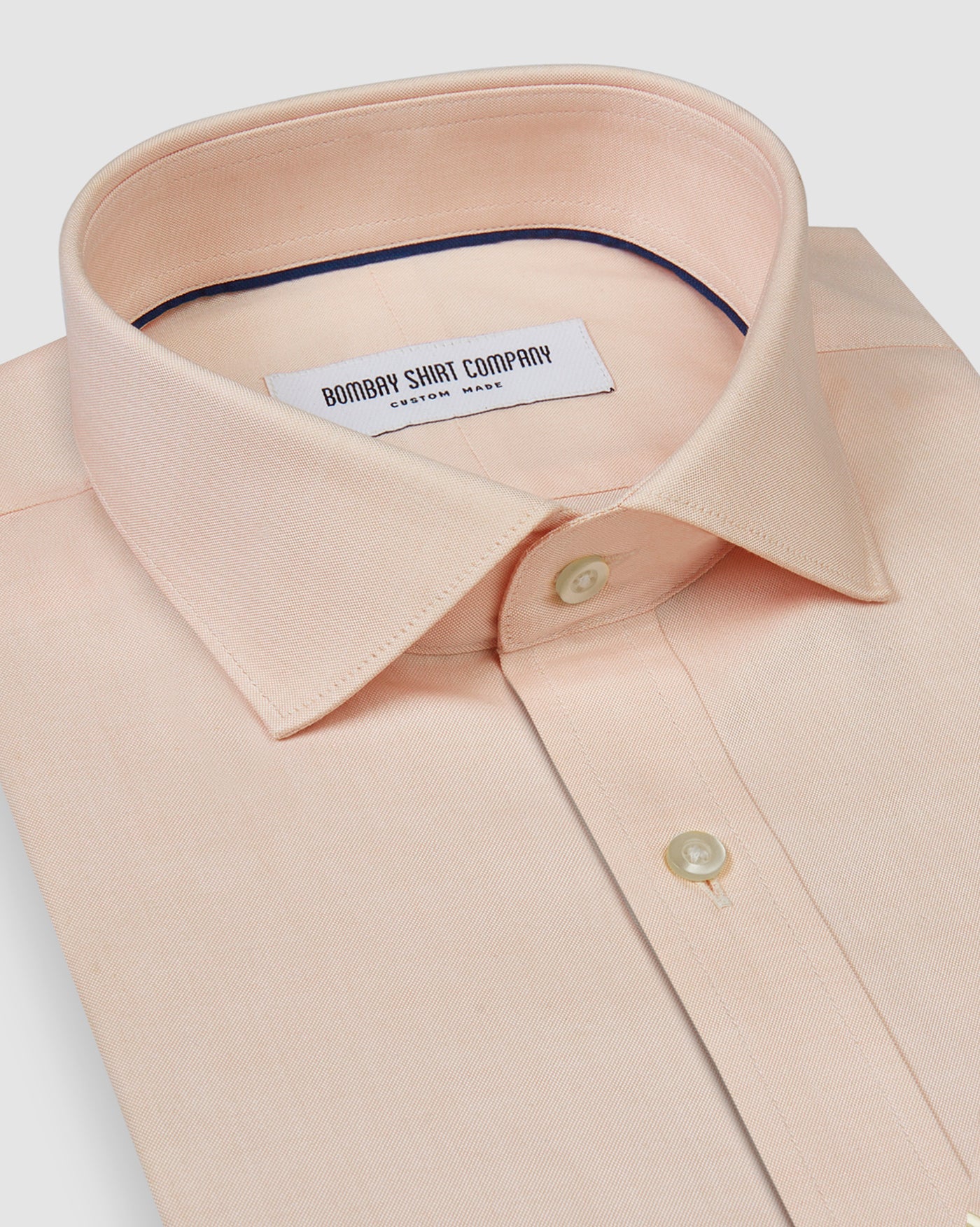Wrinkle Resistant Peach Oxford Shirt