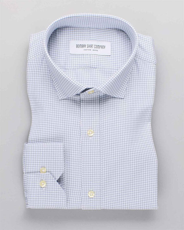 Grey Houndstooth Shirt