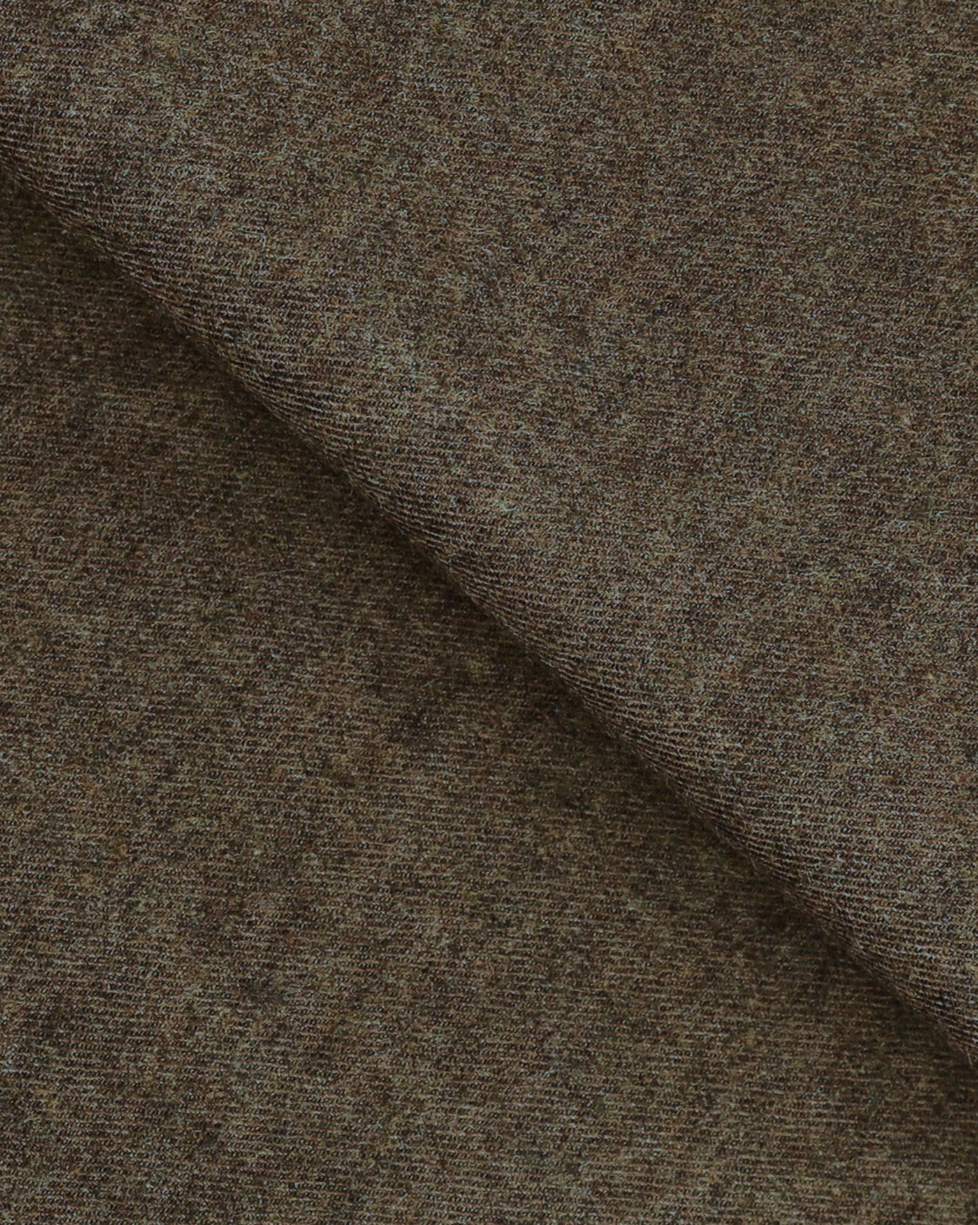 Japanese Brown Solid Brushed Twill