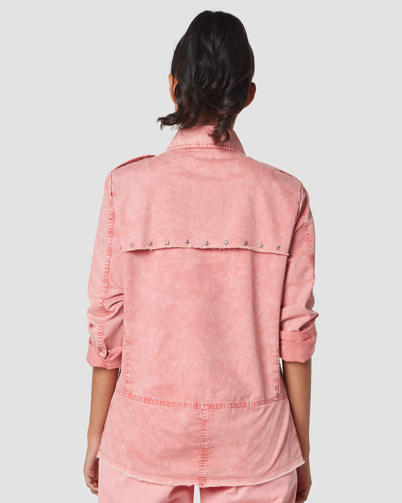 Pause Coral Calling Shacket 