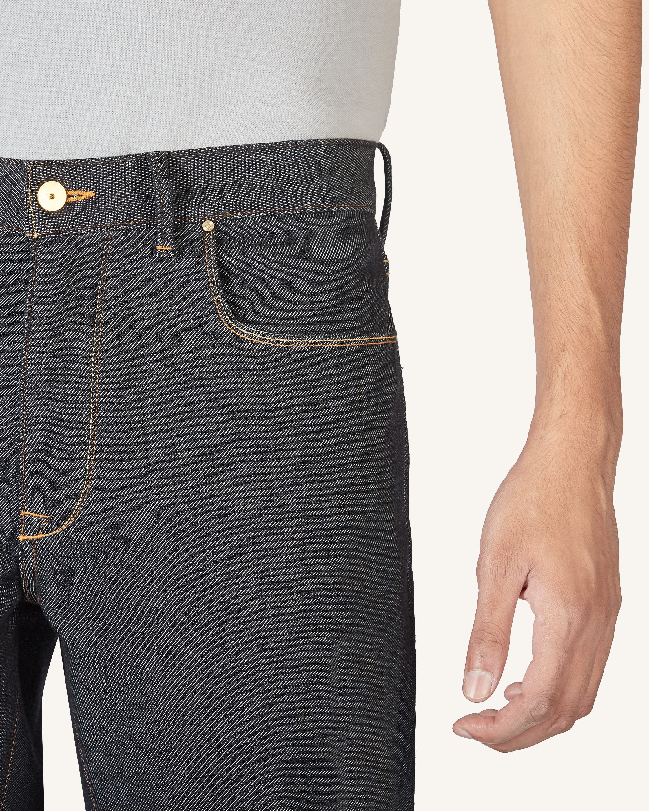 Indigo || Double-Cloth Jeans