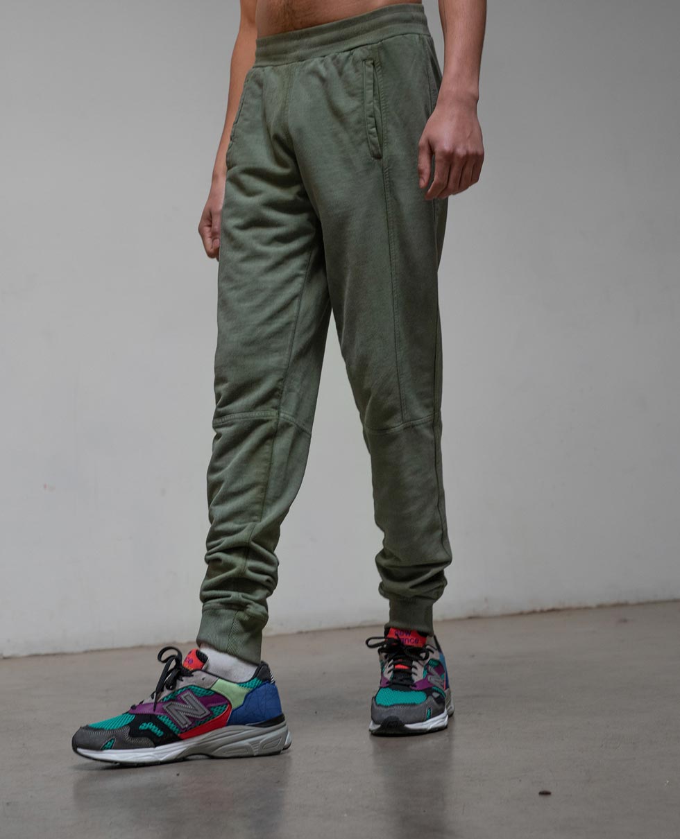 french terry street sweatpants_olive
