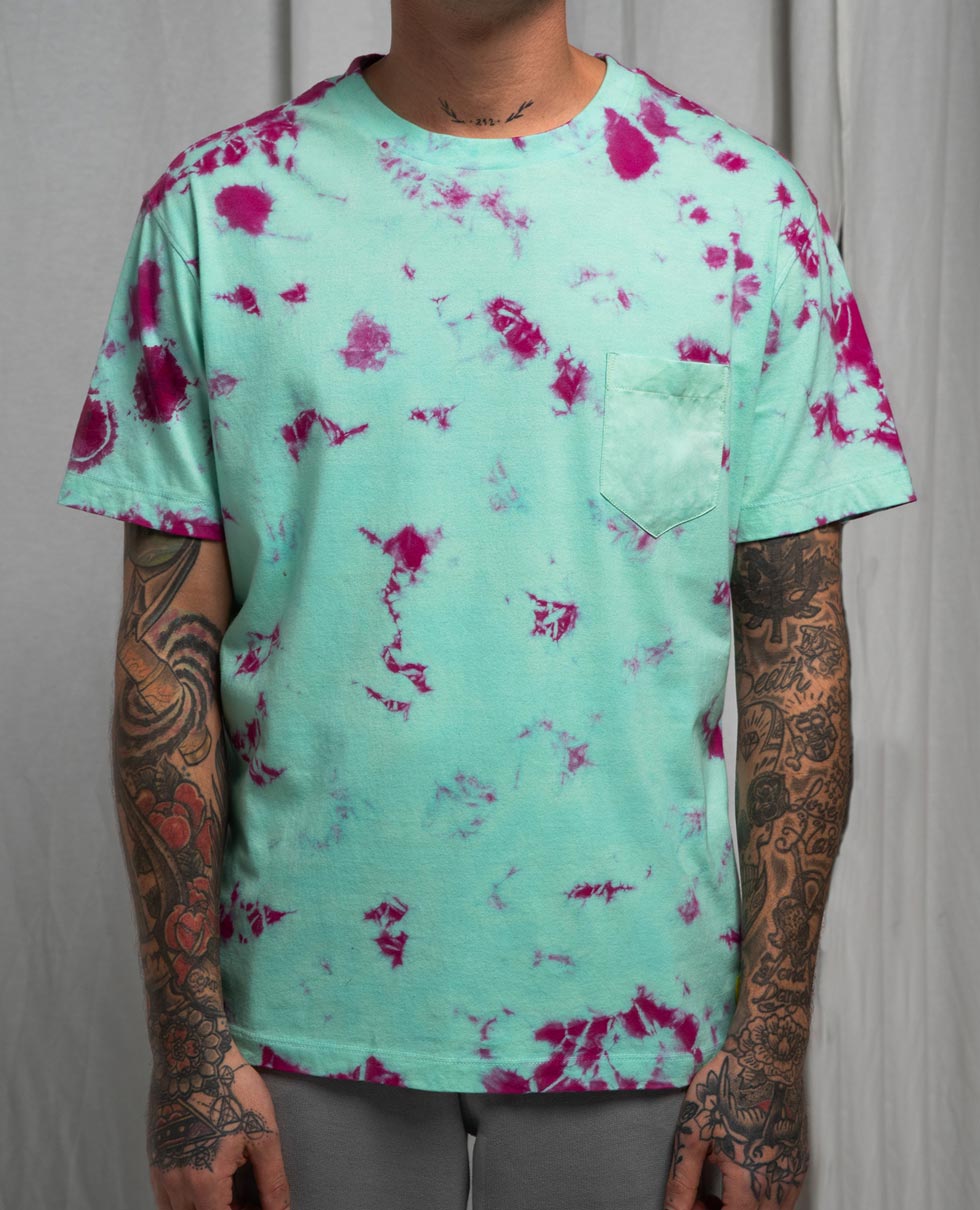 tie dye kiosk tee_candy