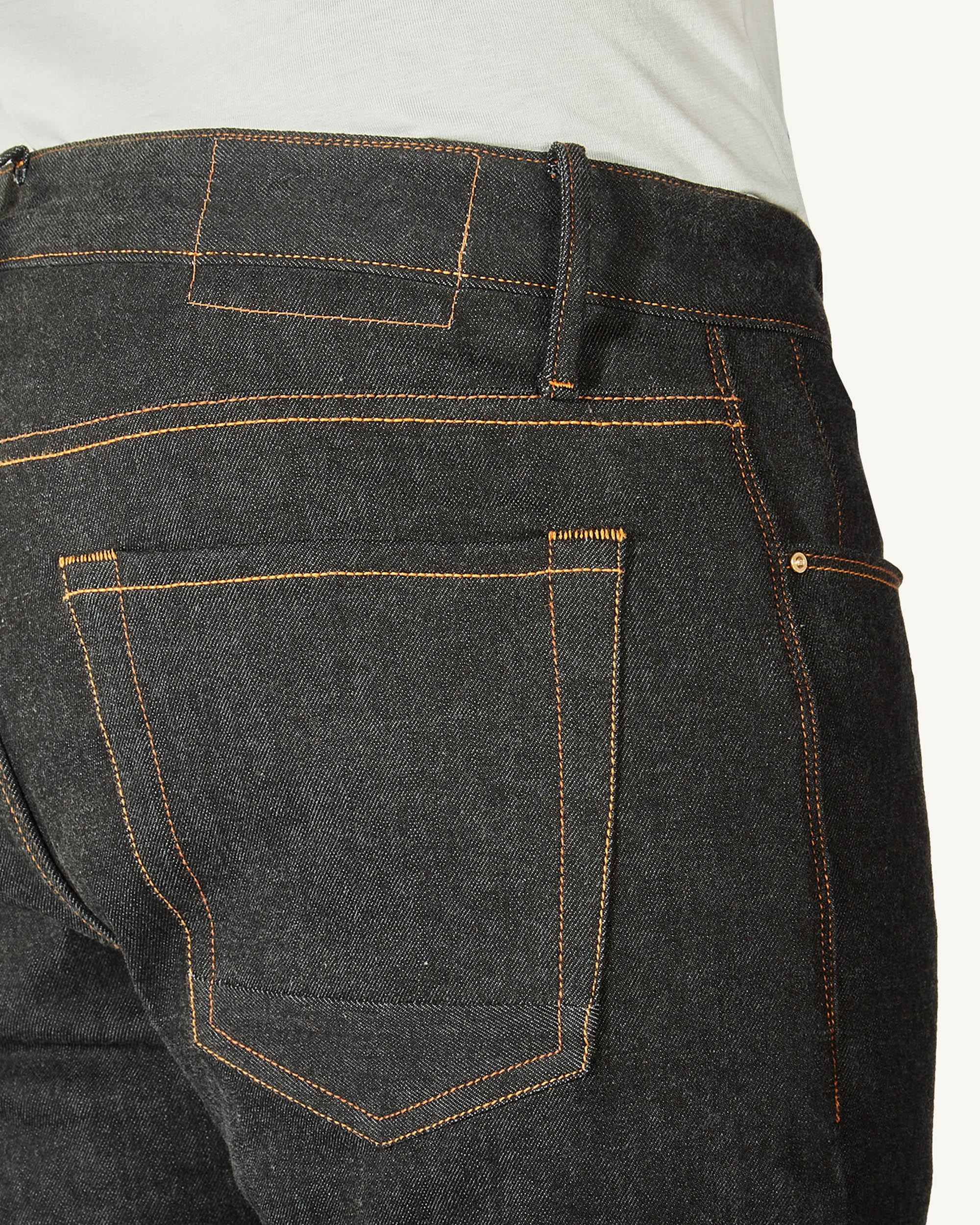 Coal Grey | Soft Stretch Jeans