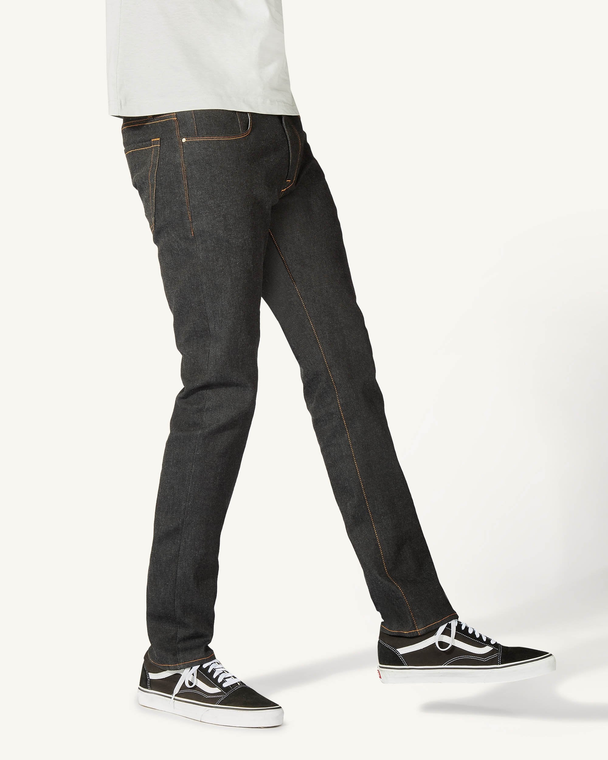 Coal Grey | Soft Stretch Jeans