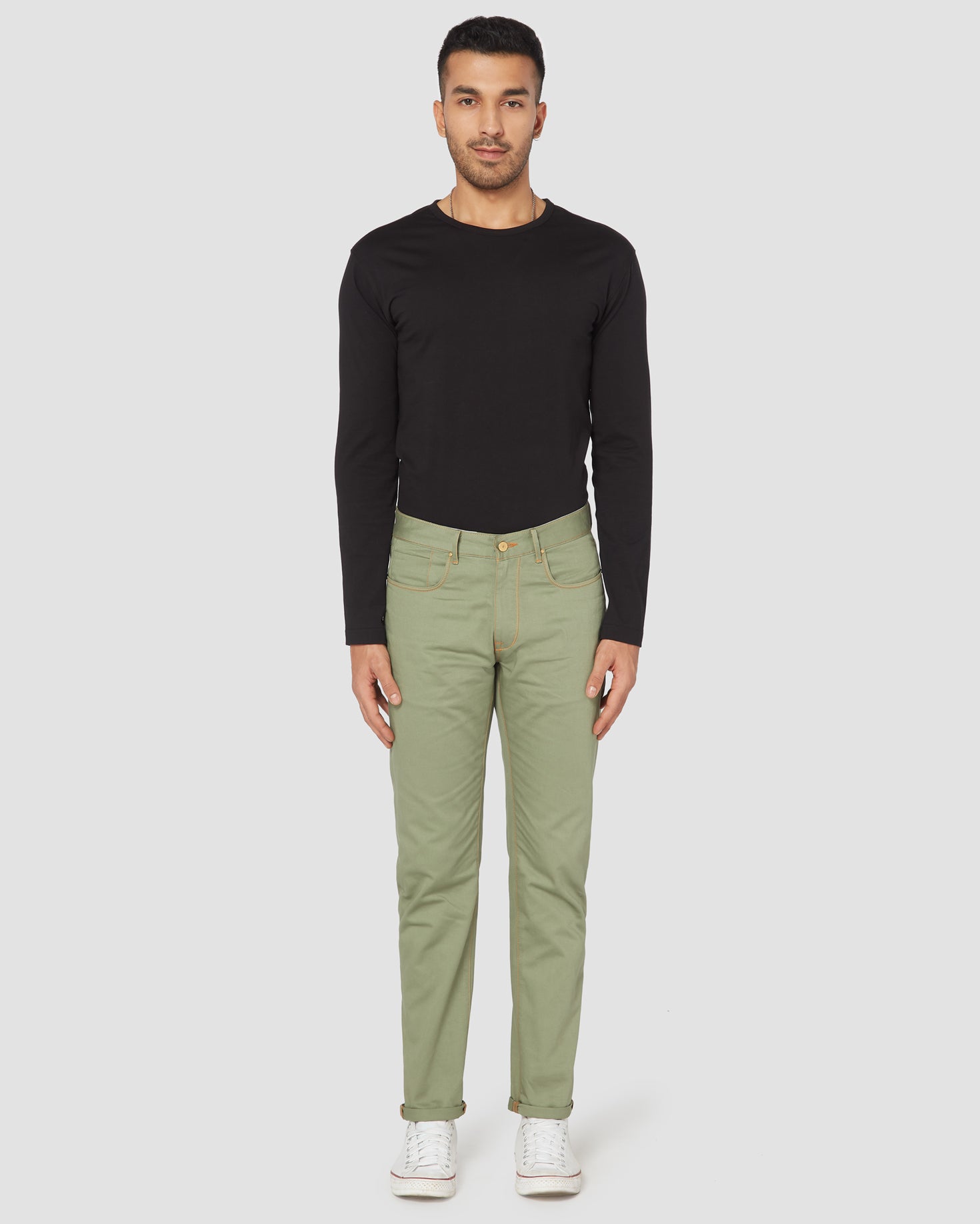 Light Olive || Soft Light Jeans