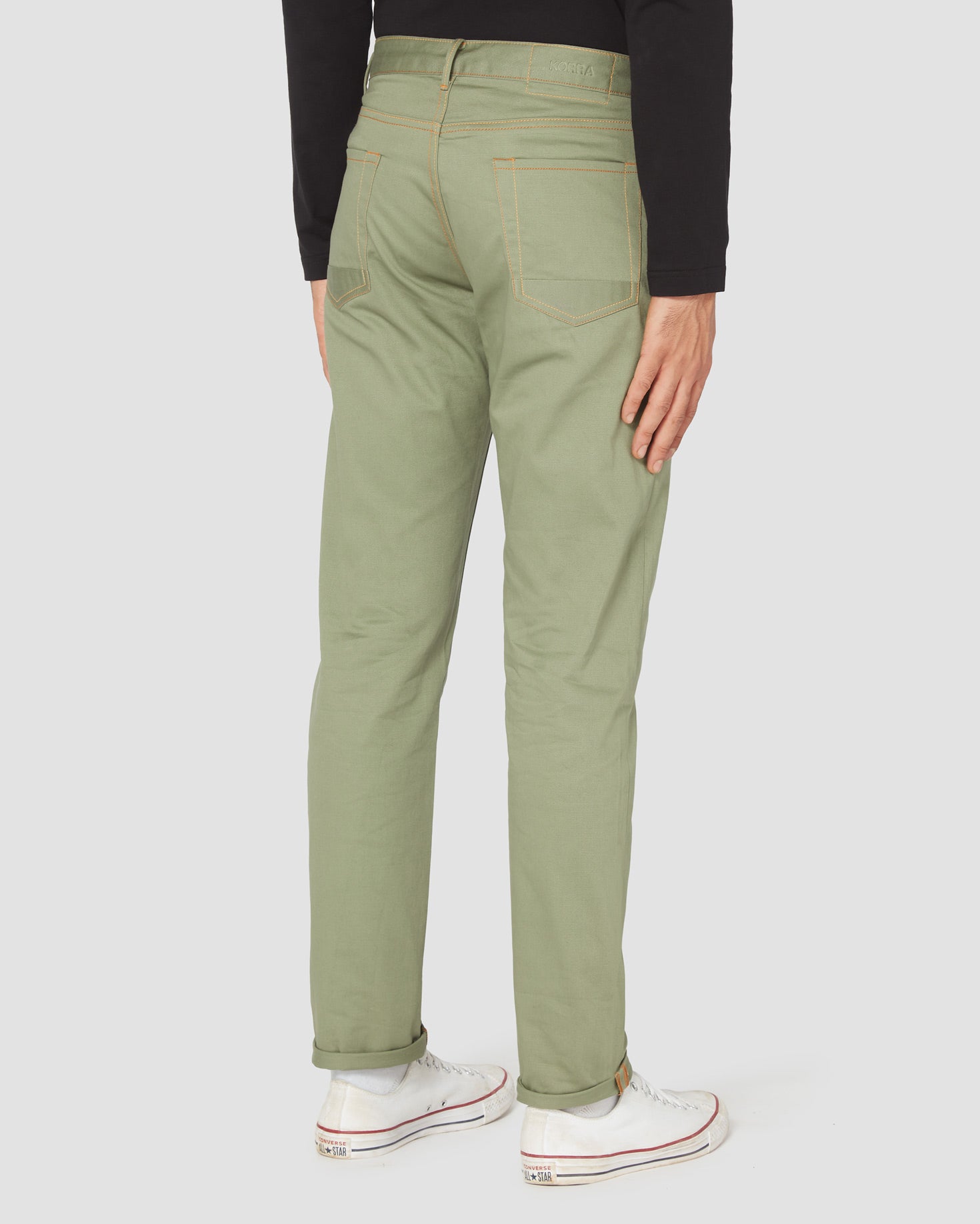 Light Olive || Soft Light Jeans