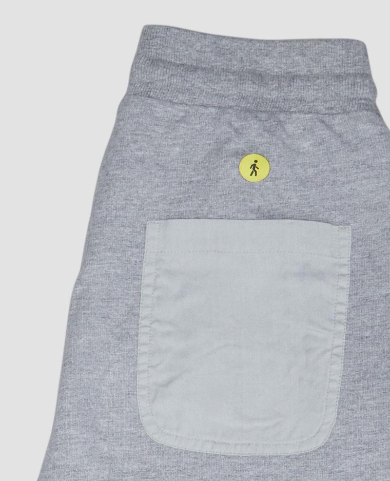 Urban French Terry Grey Melange Sweatpants