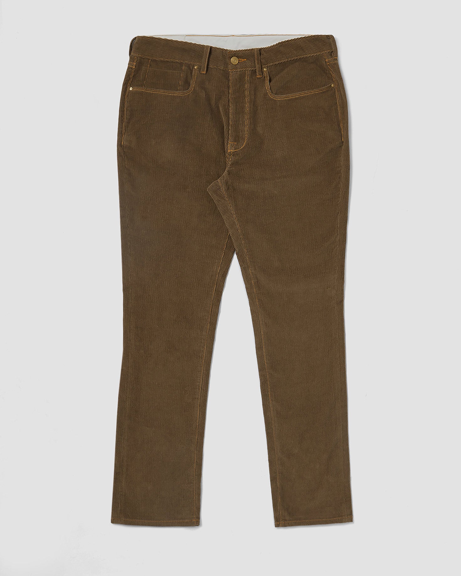 Royal Khaki || Soft Corduroy Jeans