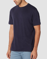 Anji T-Shirt-Navy