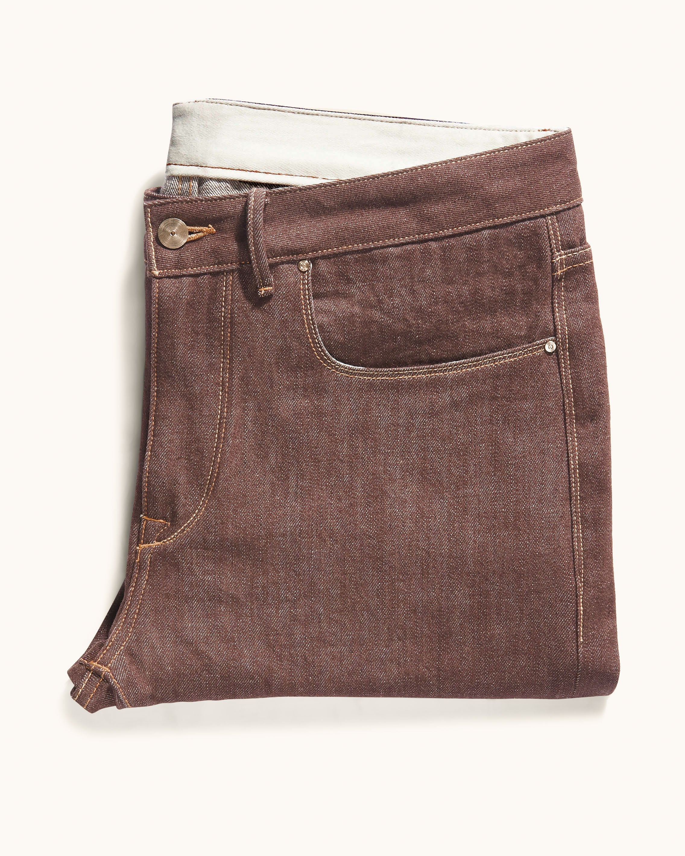 Rustic Red || Organic Cotton Jeans