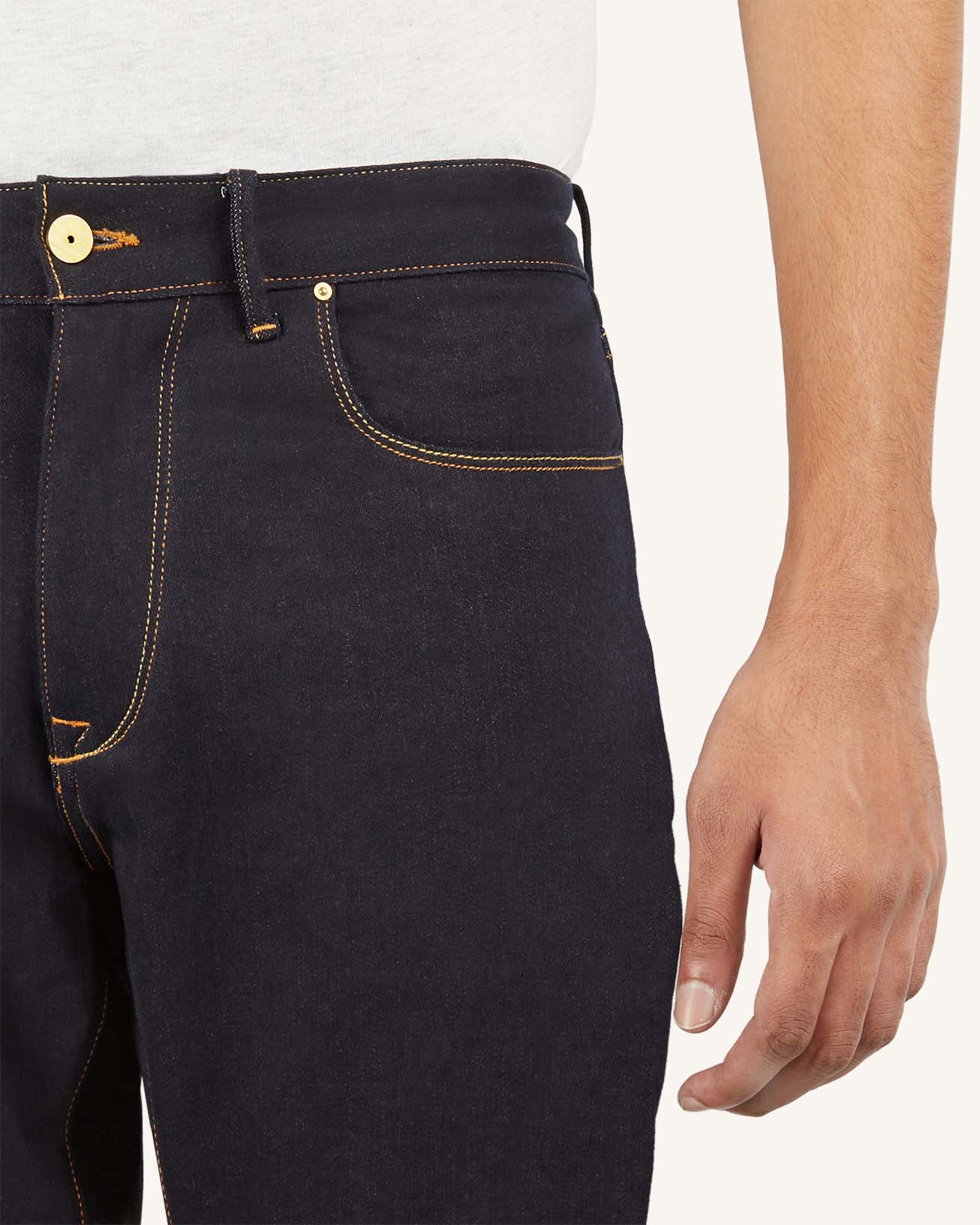 Streaked Blue || Organic Stretch