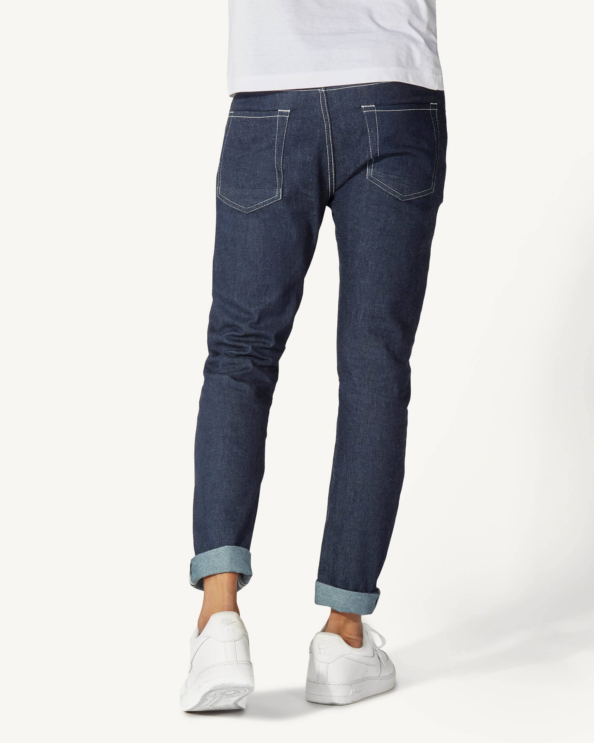 White-on Indigo | Limited Jeans