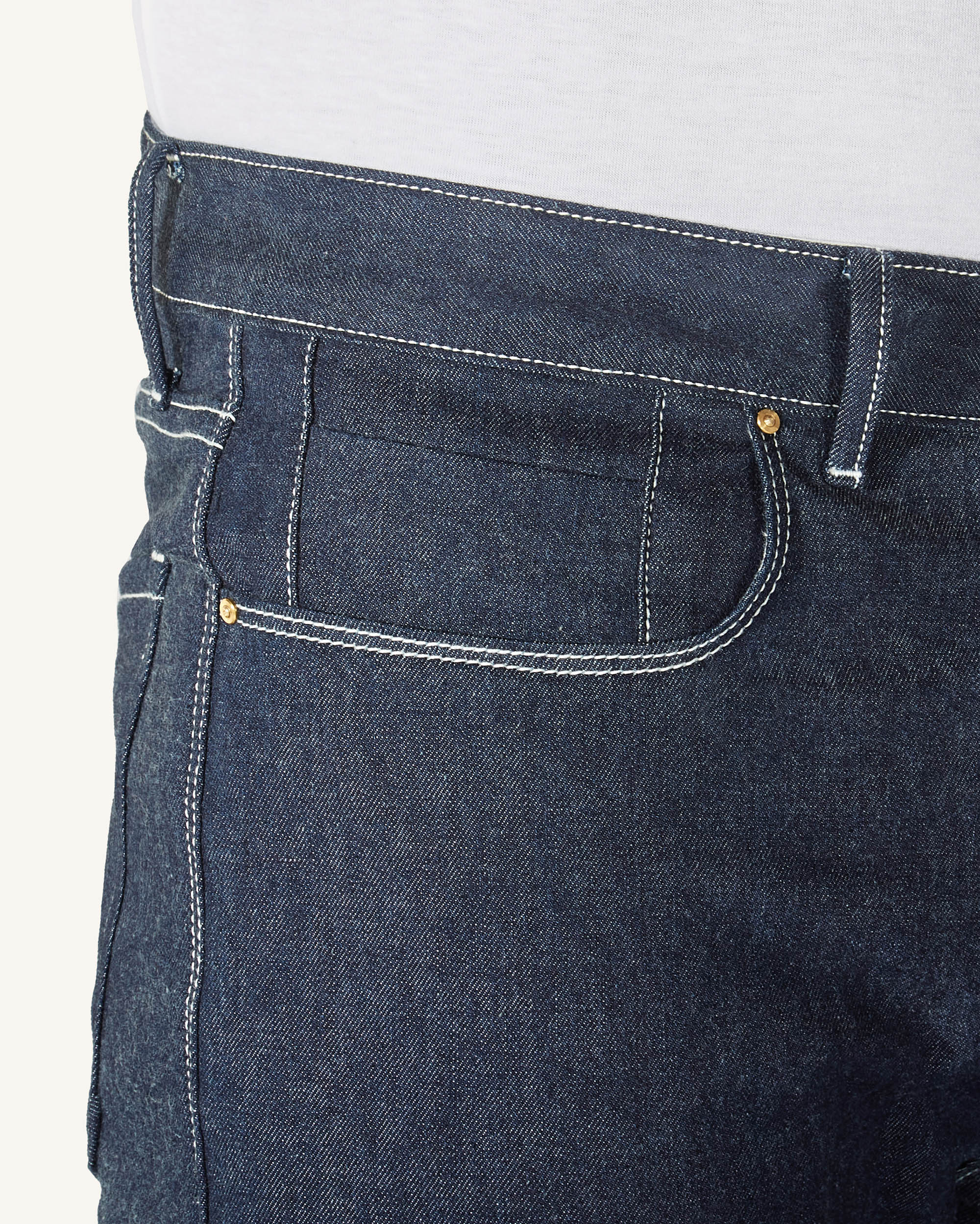 White-on Indigo | Limited Jeans